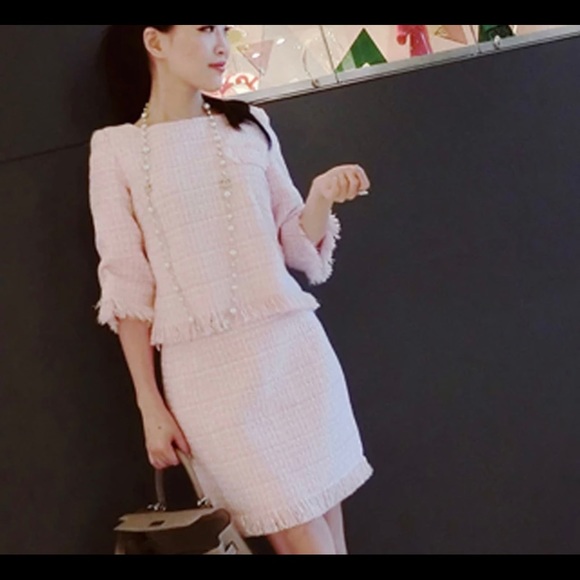 Tweed Suit Set - Top and skirt S - Picture 5 of 5